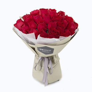泰兴市Cherish珍爱鲜花系列33枝红玫瑰